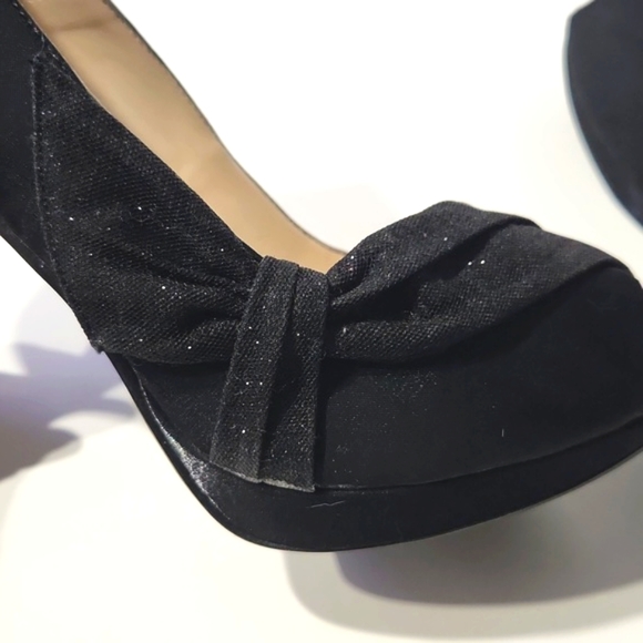 Caparros Odessa Platform Peeptoe Pumps EUC Size 10B - Picture 5 of 14